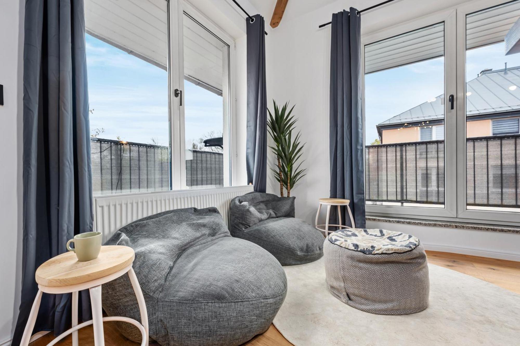 Edler Wohnraum Schwanenteich-Penthouse Mit Garage, Grill, Kaffeevollautomat, Klima, Lift & Terrasse Apartment Zwickau Luaran gambar